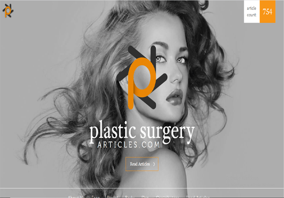 Plastic Surgery(Healthcare Website)
